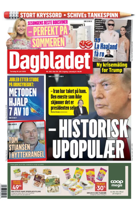 Cover of Dagbladet