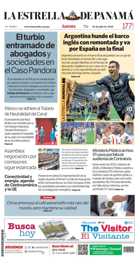 Cover of La Estrella de Panama