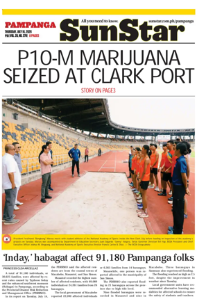 Cover of Sun.Star Pampanga