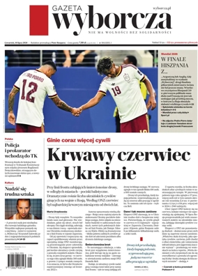 Cover of Gazeta Wyborcza