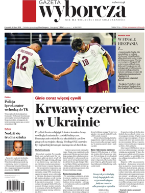 Cover of Gazeta Wyborcza Stoleczna