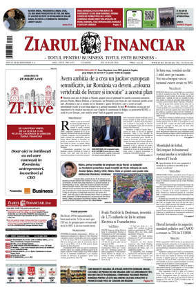 Cover of Ziarul Financiar