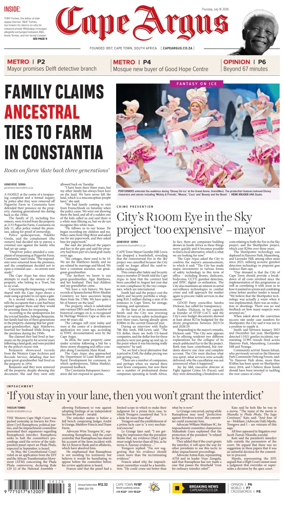 Cover of Cape Argus