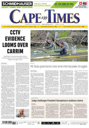 Cover of Cape Times