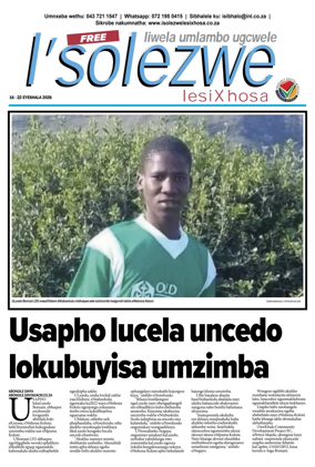Cover of Isolezwe lesiXhosa