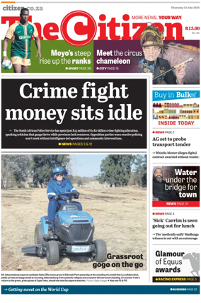 Cover of The Citizen (Gauteng)