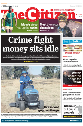 Cover of The Citizen (KZN)