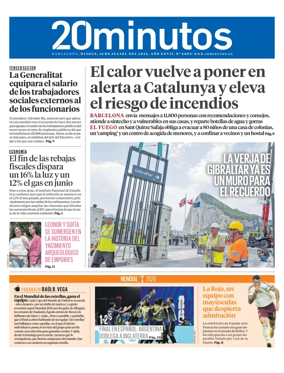 Cover of 20 Minutos Barcelona