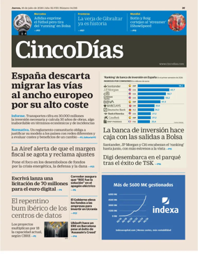 Cover of Cinco Dias