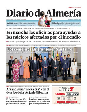 Cover of Diario de Almeria
