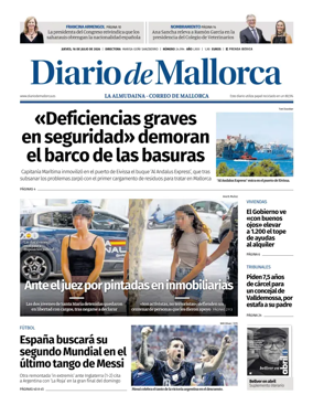 Cover of Diario de Mallorca