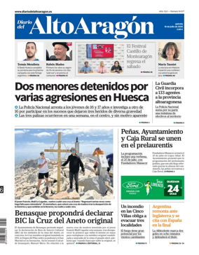 Cover of Diario del Alto Aragon