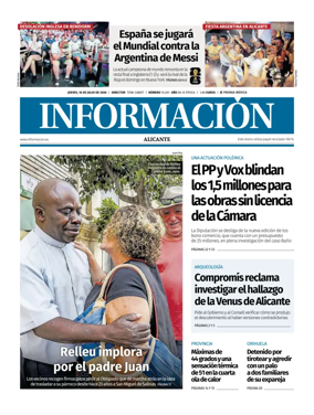 Cover of Diario Informacion