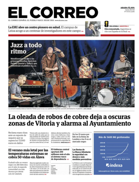 Cover of EL Correo (Alava)