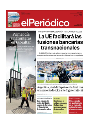 Cover of El Periodico - Castellano