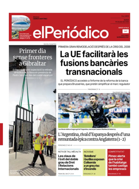 Cover of El Periodico - Catala
