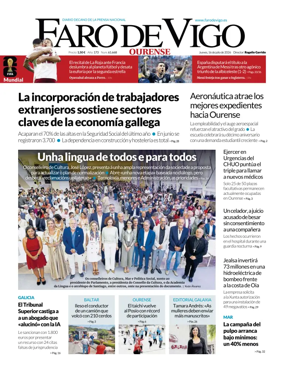 Cover of Faro de Vigo (Ourense)