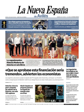 Cover of La Nueva Espana (Aviles)