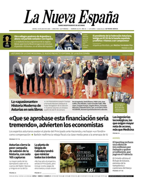 Cover of La Nueva Espana (Oriente)