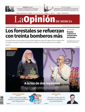 Cover of La Opinion de Murcia