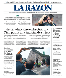 Cover of La Razon (Andalucia)