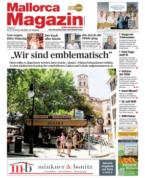 Cover of Mallorca Magazin
