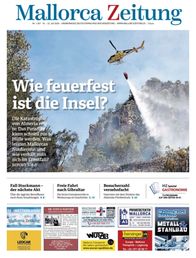 Cover of Mallorca Zeitung