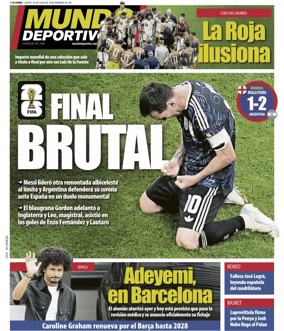 Cover of Mundo Deportivo (At. Madrid)