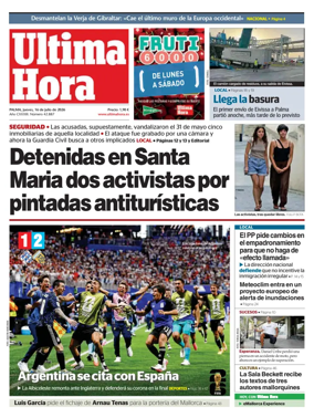 Cover of Ultima Hora