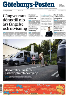 Cover of Goteborgs-Posten