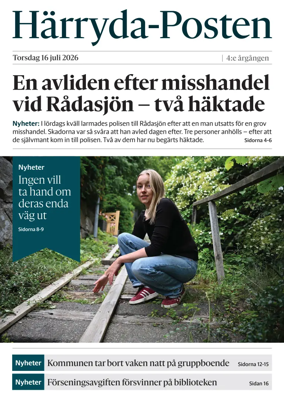 Cover of Harryda-Posten