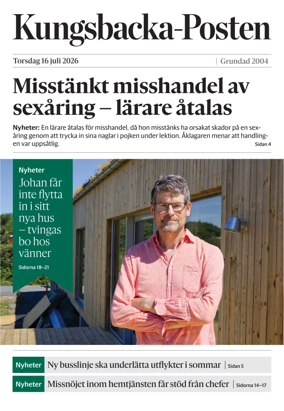 Cover of Kungsbacka-Posten