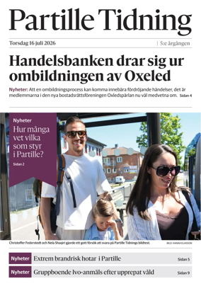 Cover of Partille Tidning