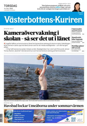 Cover of Vasterbottens-Kuriren