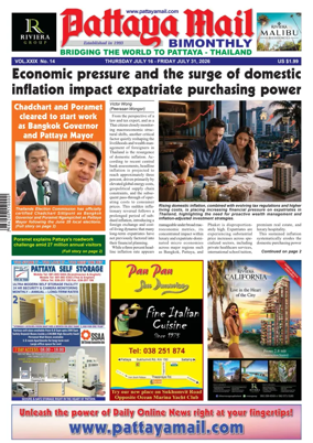 Cover of Pattaya Mail