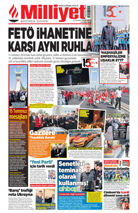 Cover of Milliyet