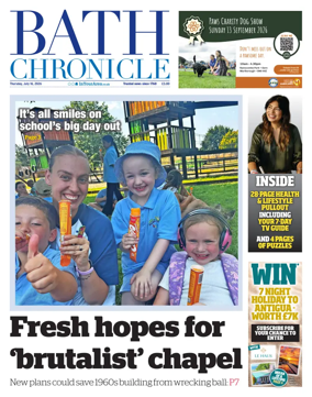 Cover of Bath Chronicle