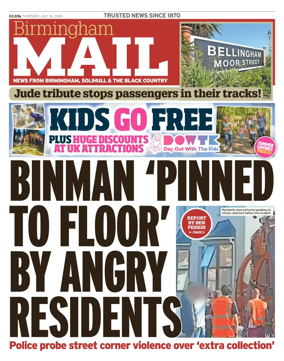 Cover of Birmingham Mail