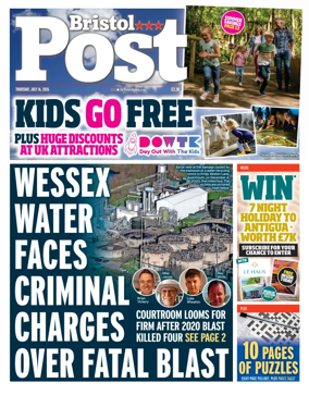 Cover of Bristol Post