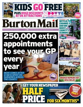 Cover of Burton Mail