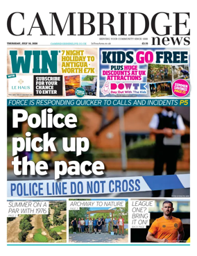 Cover of Cambridge News