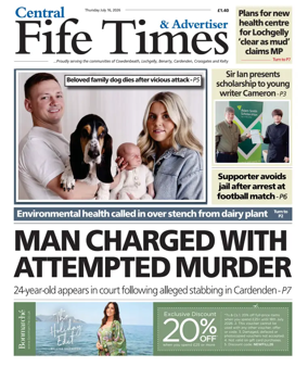 Cover of Central Fife Times