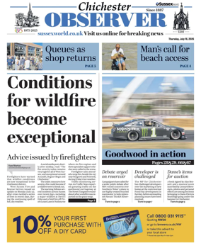Cover of Chichester Observer