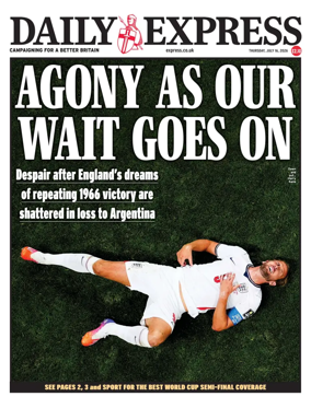 Cover of Daily Express