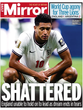 Cover of Daily Mirror