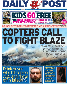 Cover of Daily Post (North Wales)