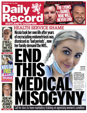Cover of Daily Record