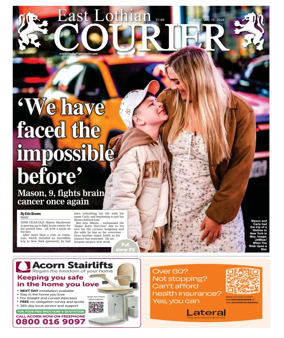 Cover of East Lothian Courier