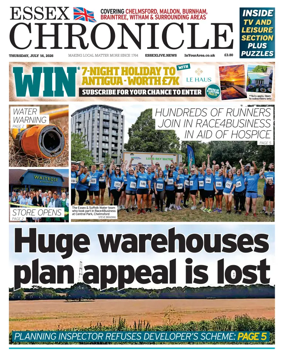 Cover of Essex Chronicle
