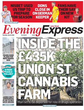 Cover of Evening Express